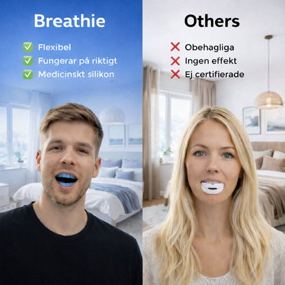 Anti-snarkningsskena som passar alla