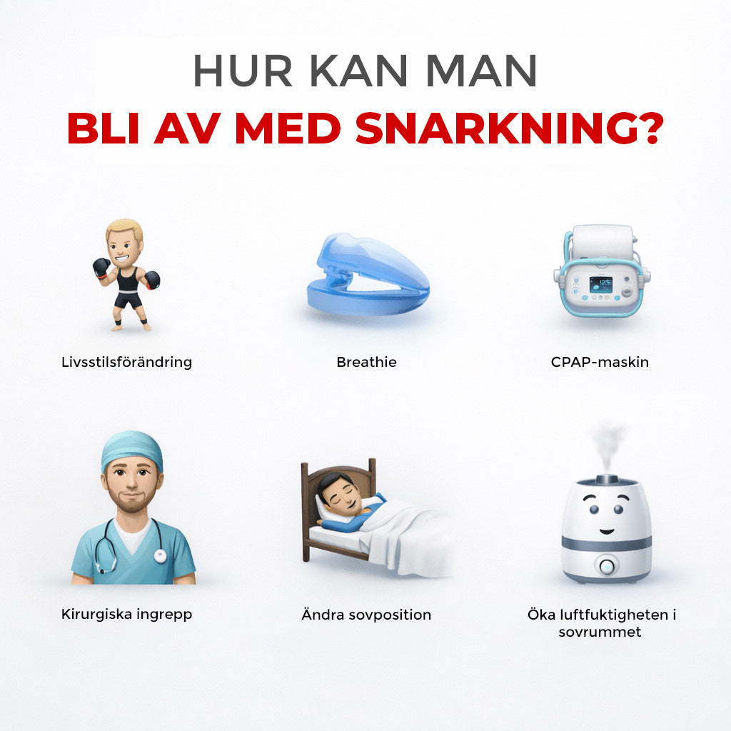 Anti-snarkningsskena som passar alla